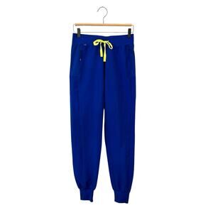 NWT Figs Boston Slim Jogger Scrub Pant in Electric Blue Size XXS